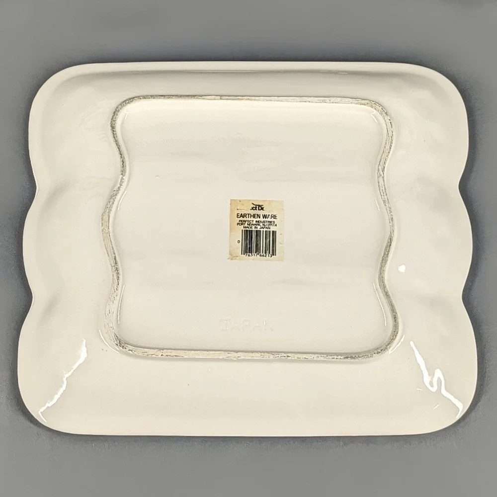 Vintage PI Perfect Industries Corn on the Cob Ceramic Serving Platter Japan